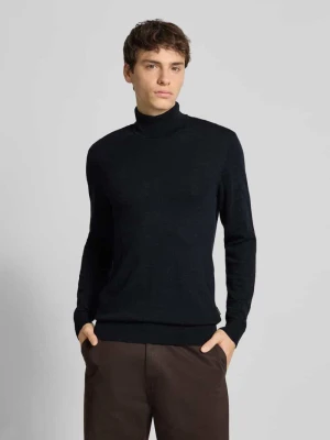 Golf z detalem z logo model ‘BAGGE’ Blend