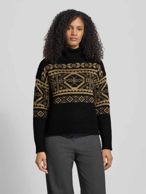 Golf z mieszanki wełny lana model ‘BEILMEY’ Lauren Ralph Lauren