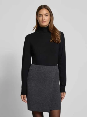 Golf z mieszanki wiskozy z detalem z logo MORE & MORE