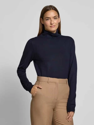 Zdjęcie produktu Golf z mieszanki wiskozy z detalem z logo MORE & MORE