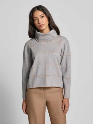 Golf z mieszanki wiskozy z graficznym wzorem Betty Barclay