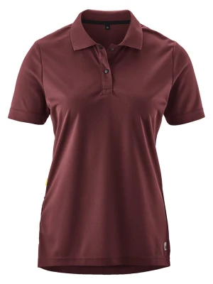 Gonso Kolarska koszulka polo "Adventure" w kolorze bordowym rozmiar: 36