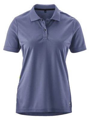 Gonso Kolarska koszulka polo "Adventure" w kolorze niebieskoszarym rozmiar: 36