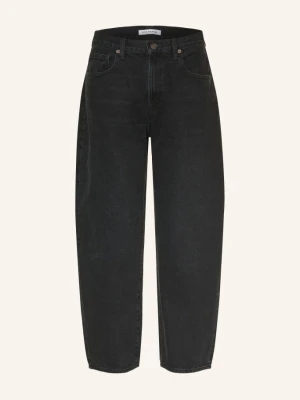 Good American Jeansy Typu Barrel schwarz flat tyre