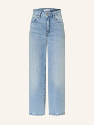 Good American Krótkie Dżinsy Soft Tech Good Waist Palazzo blau