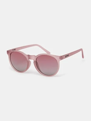 Goodr okulary przeciwsłoneczne Circle Gs Mauve Mood Board kolor różowy G00405.CG.ROS1.GR