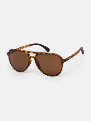 goodr okulary przeciwsłoneczne Mach Gs Amelia Earhart Ghosted Me brązowy