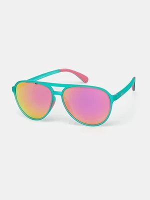 Goodr okulary przeciwsłoneczne Mach Gs Kitty Hawkers Ray Blockers kolor zielony GO-865655