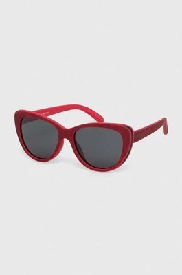 Goodr okulary przeciwsłoneczne Runways Haute Day in Hell kolor czerwony GO-841932