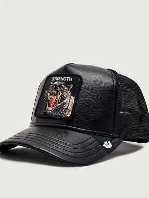 Goorin Bros. Bejsbolówka Faux Leather Panther czarny
