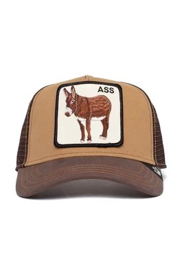 Goorin Bros czapka The Ass kolor beżowy z aplikacją 101-0522