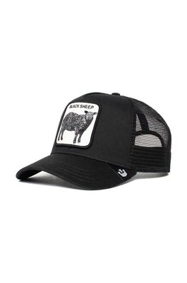 Goorin Bros czapka The Black Sheep kolor czarny z aplikacją 101-0380