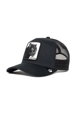 Goorin Bros czapka The Panther kolor czarny z aplikacją 101-0381