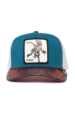 Goorin Bros czapka kolor niebieski z aplikacją