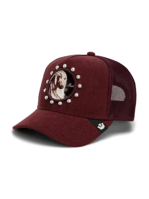 Goorin Bros czapka z daszkiem Brat in Pearls bordowy