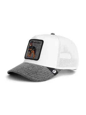 Goorin Bros czapka z daszkiem Denim Bad Boy kolor biały 101-2582