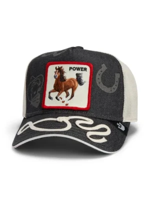Goorin Bros czapka z daszkiem Full Throttle kolor granatowy z aplikacją 101-1805