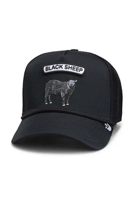 Goorin Bros czapka z daszkiem GB2 Black Sheep kolor czarny z aplikacją 101-1734