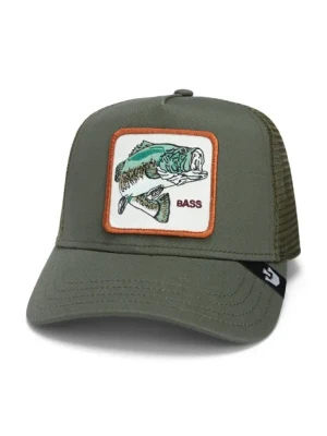 Goorin Bros czapka z daszkiem Gone Fishin kolor zielony z aplikacją 101-2121