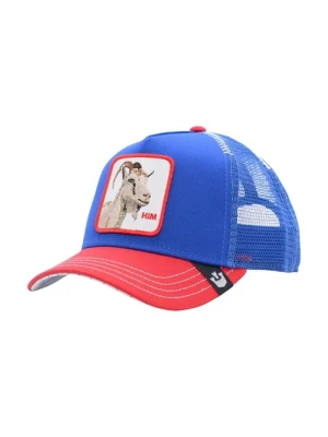 Goorin Bros czapka z daszkiem Him Goat kolor niebieski 101-2639