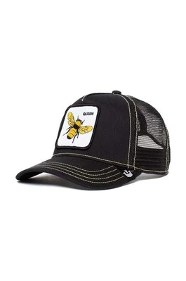 Goorin Bros czapka z daszkiem The Queen Bee kolor czarny z aplikacją 101-0391