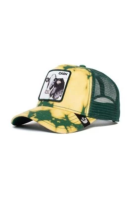 Goorin Bros czapka z daszkiem kolor zielony wzorzysta