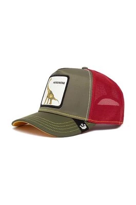 Goorin Bros czapka z daszkiem kolor zielony z aplikacją