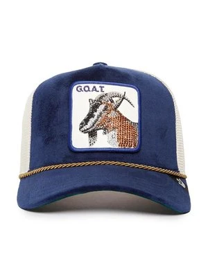 Goorin Bros czapka z daszkiem Sapphire Goat kolor granatowy z aplikacją 101-1719