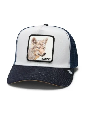 Goorin Bros czapka z daszkiem The Bandit Coyote kolor szary z aplikacją 101-1756