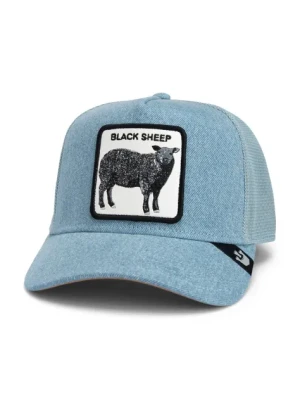 Goorin Bros czapka z daszkiem The Black Sheep kolor niebieski z aplikacją 101-0380