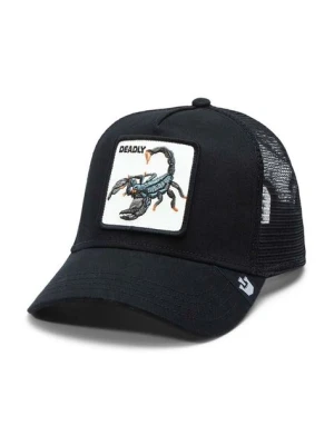 Goorin Bros czapka z daszkiem The Deadliest Scorpion kolor czarny z aplikacją 101-1687
