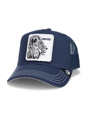 Goorin Bros czapka z daszkiem The Empire Lion kolor granatowy z aplikacją 101-1949