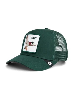 Goorin Bros czapka z daszkiem The Lucky Duck kolor zielony 101-2362