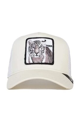 Goorin Bros czapka z daszkiem The White Tiger kolor biały z aplikacją 101-0392