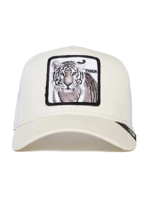 Zdjęcie produktu Goorin Bros czapka z daszkiem The White Tiger kolor biały z aplikacją 101-0392