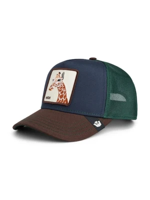 Goorin Bros czapka z daszkiem Tricolor Giraffe kolor niebieski 101-2347