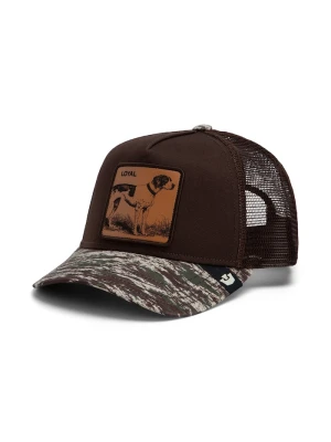 Goorin Bros czapka z daszkiem trucker Camo Engraved Dog brązowy