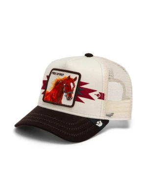 Goorin Bros czapka z daszkiem trucker z dodatkiem wełny Canyon Free Spirit beżowy