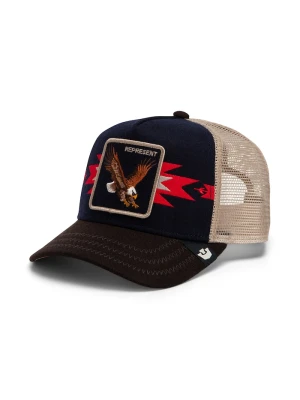 Goorin Bros czapka z daszkiem trucker z dodatkiem wełny Canyon Represent granatowy