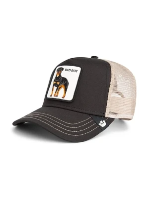 Goorin Bros czapka z daszkiem z dodatkiem bawełny Bad Boy Trucker kolor czarny 101-2538