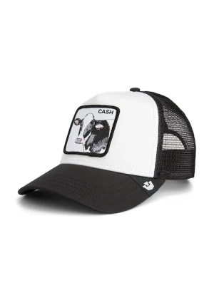 Goorin Bros czapka z daszkiem z dodatkiem bawełny Cash Cow Trucker kolor biały 101-2584