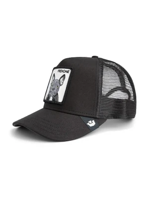Goorin Bros czapka z daszkiem z dodatkiem bawełny Frenchie Trucker kolor czarny 101-2536