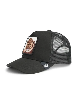Goorin Bros czapka z daszkiem z dodatkiem bawełny King Trucker kolor czarny 101-2459