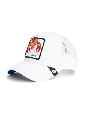 Goorin Bros czapka z daszkiem z dodatkiem bawełny Lemme Cook kolor biały 101-2424