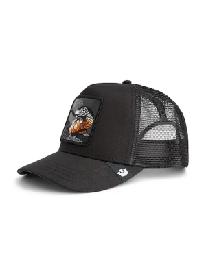 Goorin Bros czapka z daszkiem z dodatkiem bawełny Mamba Trucker kolor czarny 101-2507