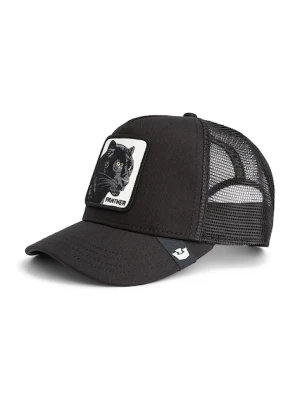 Goorin Bros czapka z daszkiem z dodatkiem bawełny Panther Trucker kolor czarny 101-2450