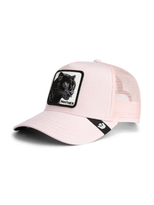 Goorin Bros czapka z daszkiem z dodatkiem bawełny Panther Trucker kolor różowy 101-2450