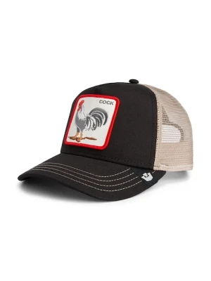 Goorin Bros czapka z daszkiem z dodatkiem bawełny Rooster Trucker kolor czarny 101-2458