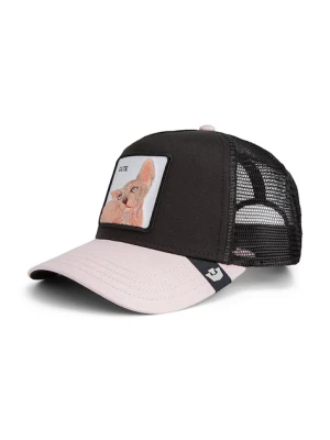 Goorin Bros czapka z daszkiem z dodatkiem bawełny The Sphynx kolor czarny 101-2402