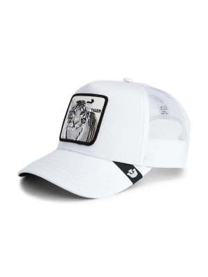 Goorin Bros czapka z daszkiem z dodatkiem bawełny Tiger Trucker kolor biały 101-2460